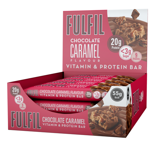 FULFIL CHOCOLATE CARAMEL BOX OF 15 BARS