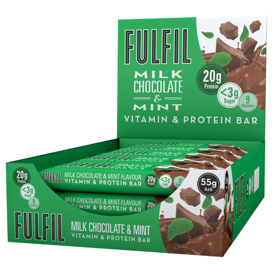 FULFIL MILK CHOCOLATE & MINT BOX OF 15 BARS